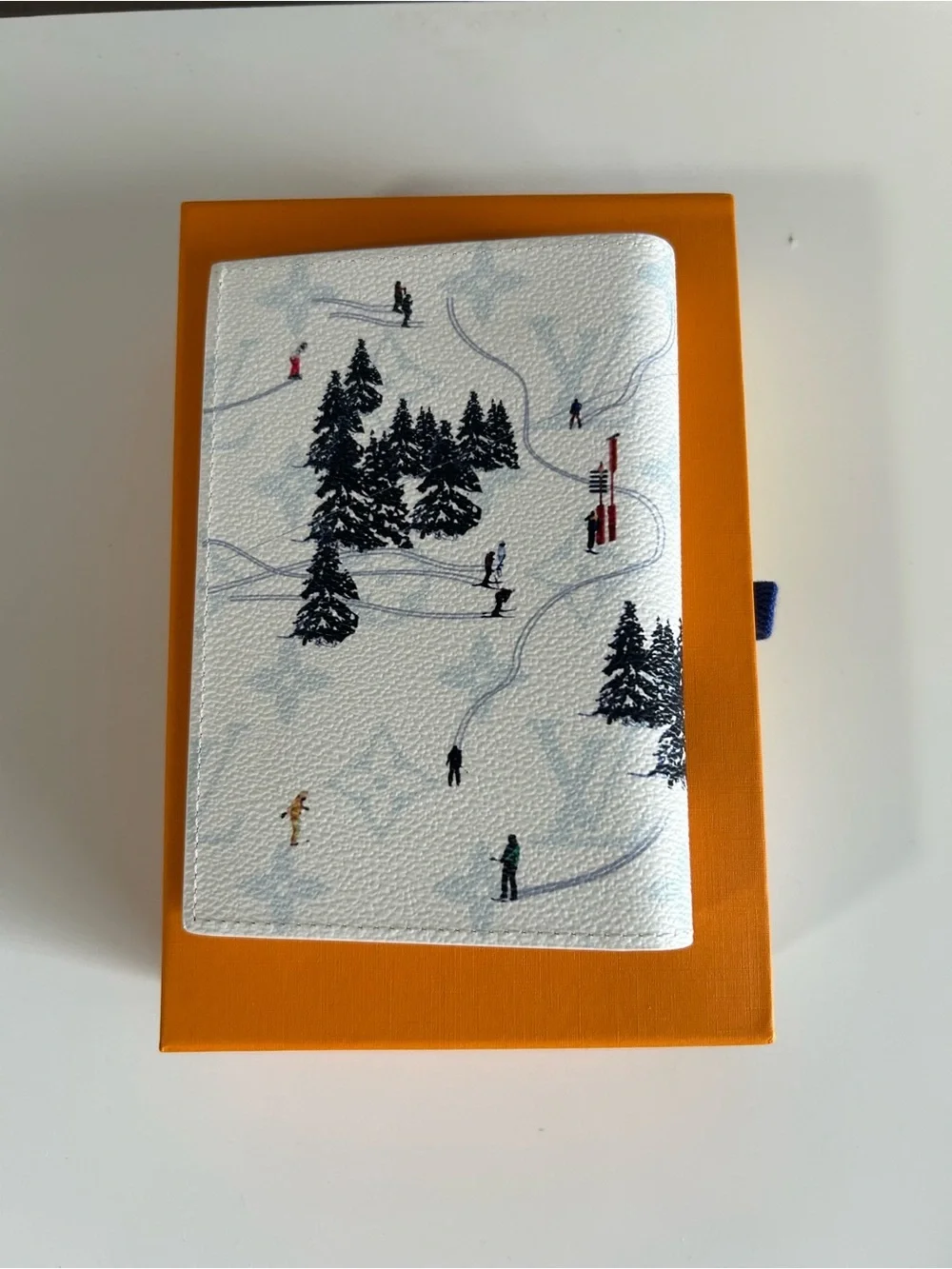 Louis Vuitton Ski White Passport Holder